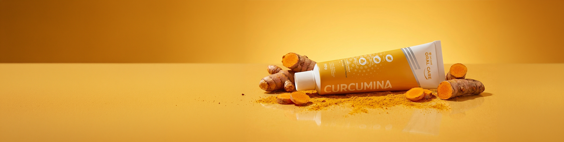 Creme Dental Curcumina
